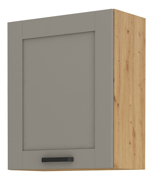 Horní kuchyňská skříňka Lucid 60 G 72 1F (dub artisan + claygrey)