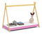 Dětská postel Graciela II (růžová) (s matrací)