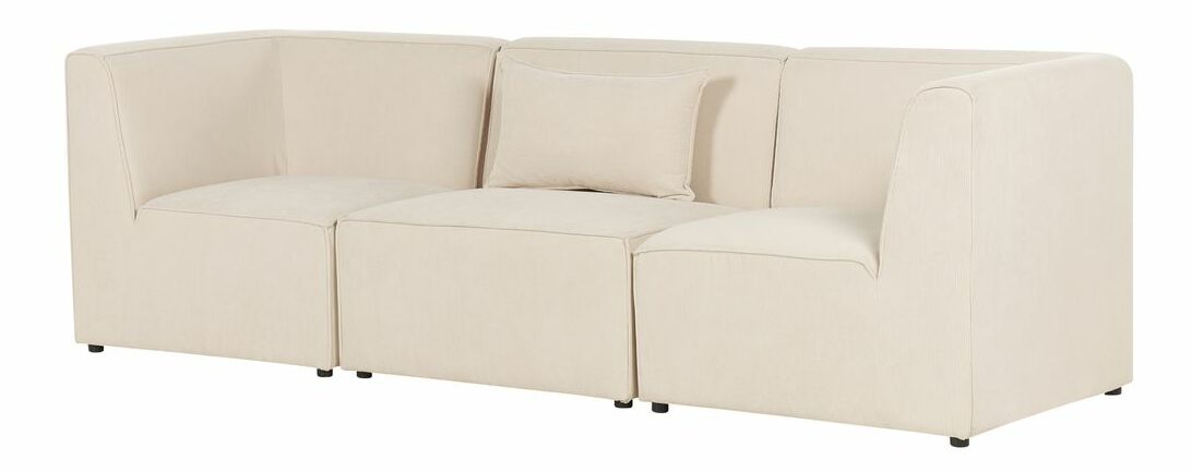 Pohovka třísedačka Lemia (béžová)