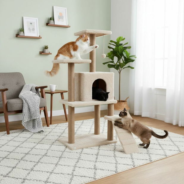 Škrábadlo pro kočky Orino (antracit)