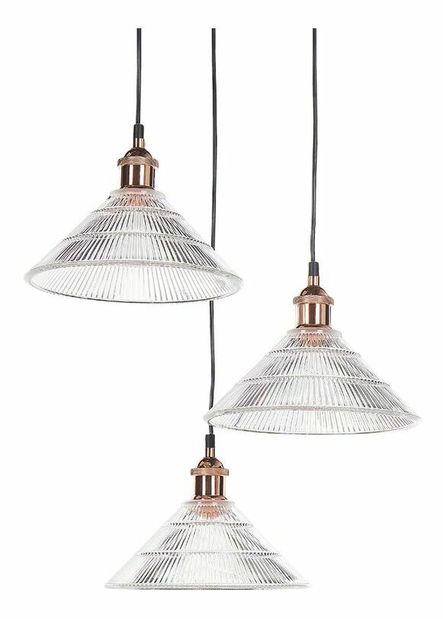 Závěsné svítidlo Curry (průhledná)