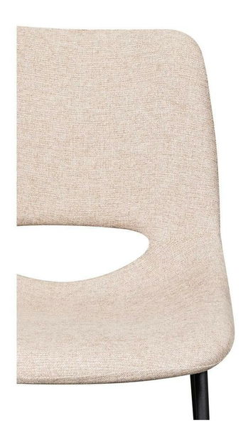 Jídelní židle Pansy (béžová + černá)