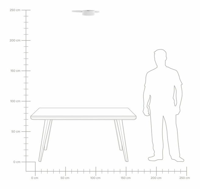 Stropní svítidlo Agnatt (bílá)