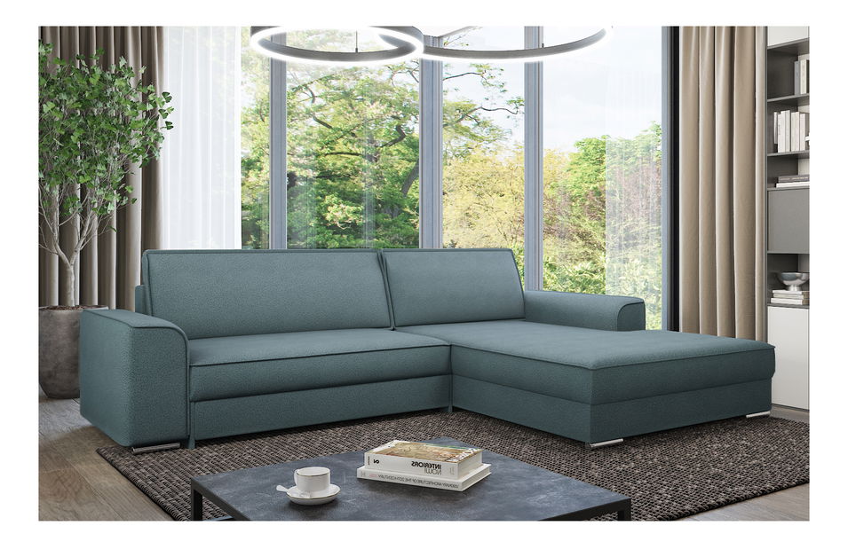 Rohová sedačka Tunos (P) (zelená)