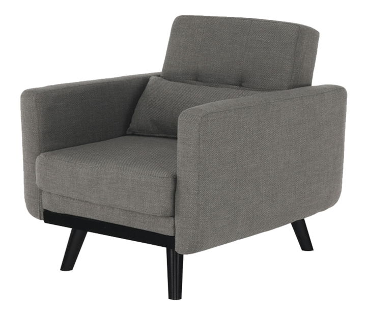 Rozkladací krěslo Alestra (šedá)