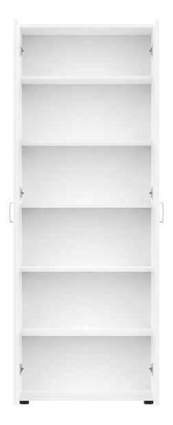 Policová skříň Mavelas (bílá)