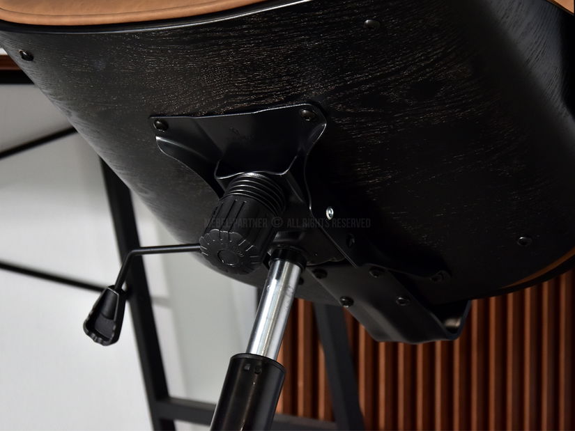 Křeslo Franc (tmavě hnědá + černá)