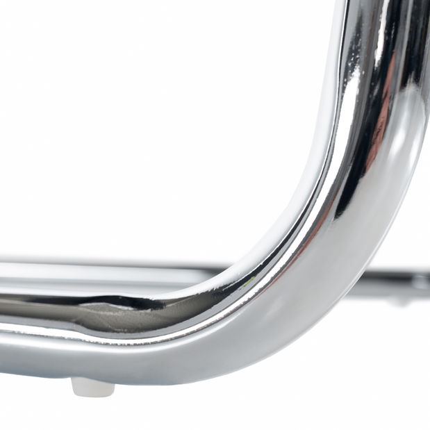 Jídelní židle Abalia New (černá + chrom)