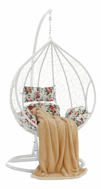 Houpačka Mitafy (bílá + šedá + šedá)