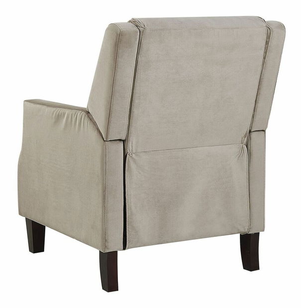 Křeslo EGAROS (šedohnědá)