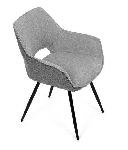 Jídelní židle Concertado (stříbrná)