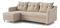 Rohová sedací souprava Lou (L) (světlobéžová)