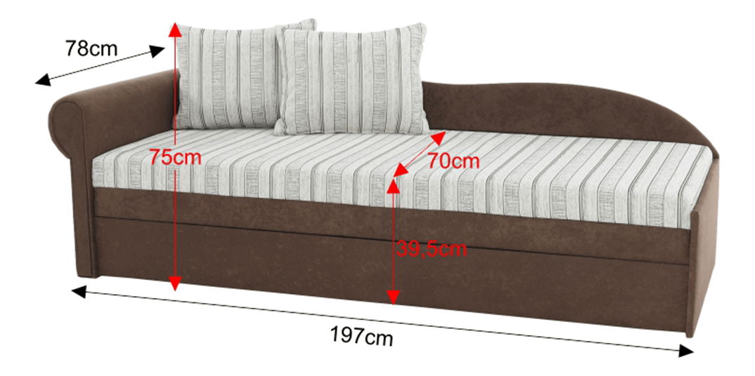 Lenoška Alloa D zlatá (L)