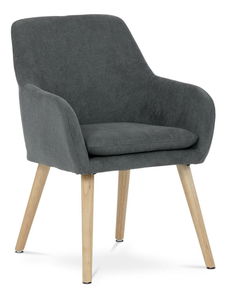 Jídelní židle Abandonar (šedá)