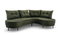 Rohová sedací souprava Aida (zelená) (P)