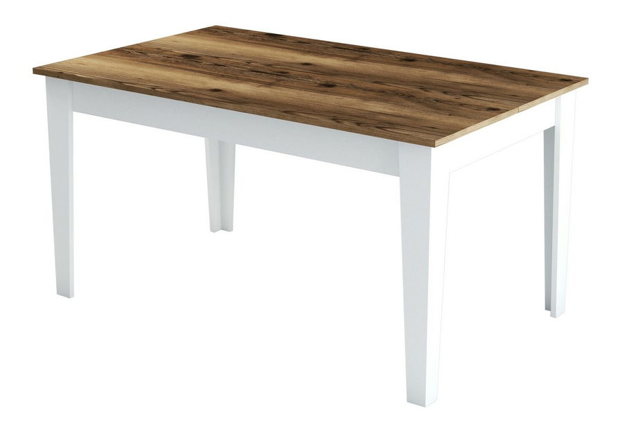 Jídelní stůl (pro 6 osob) Millano (Ořech + Bílá)
