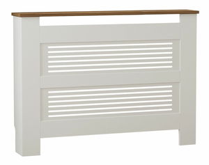 Kryt na radiátor Terminator (ořech + bílá)