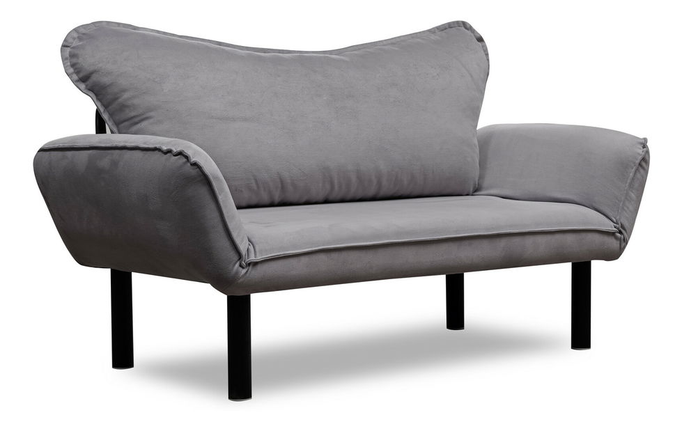 Rozkládací pohovka dvojsed Chatty (šedá)