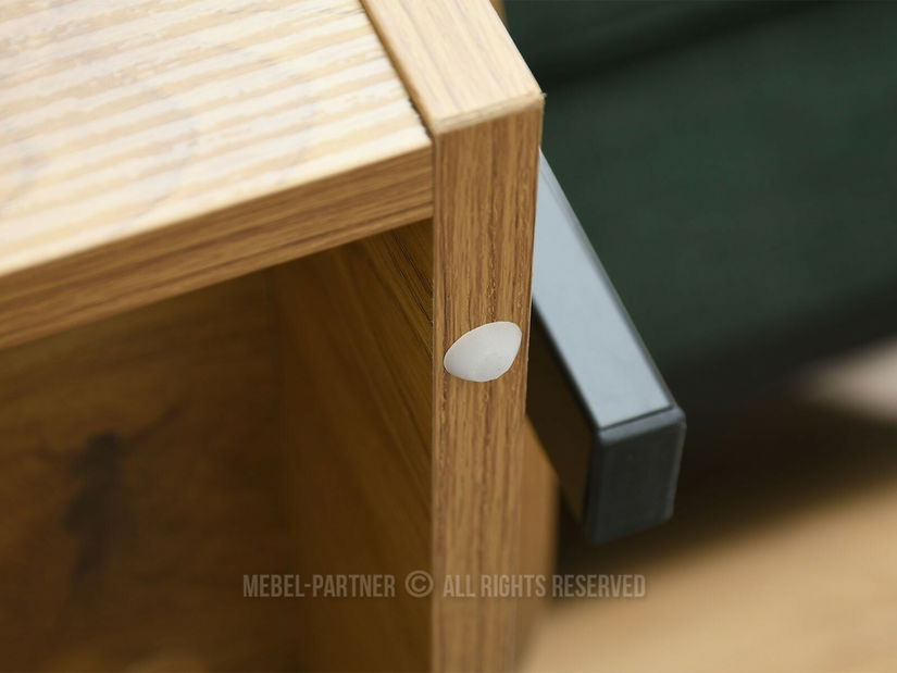 Konferenční stolek Espana (dub černý + černá)