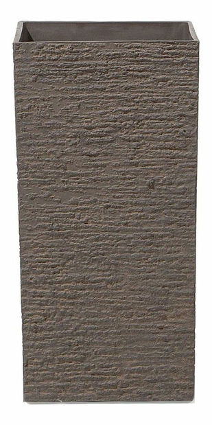 Květináč GANIO 60x30x30 cm (kámen) (hnědá)