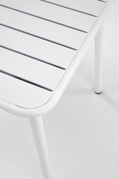 Zahradní stůl Basto 2 (bílá) (pro 2 osoby)