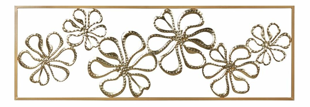 Nástěnná dekorace Calista (zlatá)