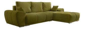 Rohová sedací souprava Kermit (olivová)