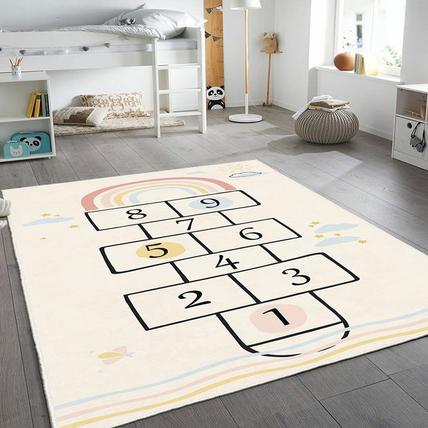 Koberec 140 x 220 cm Woola 96 (krémová)