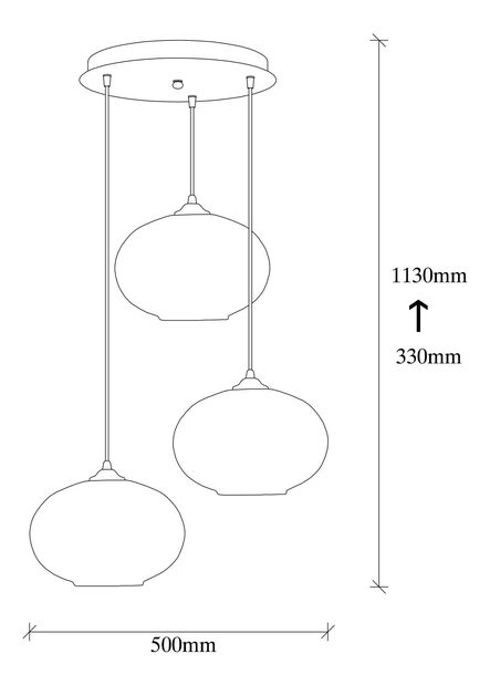 Stropní svítidlo Callara 868