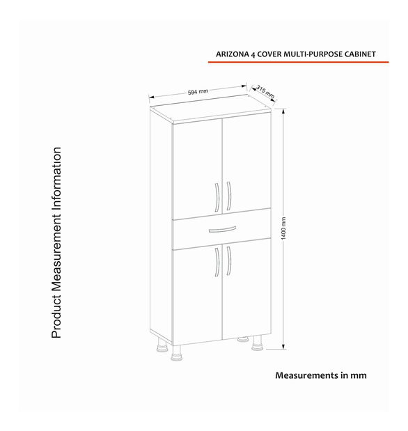 Koupelnová skříňka Austin 4 (travertin)