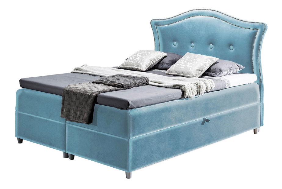 Manželská postel 140x200 cm Masala (světle hnědá) *výprodej