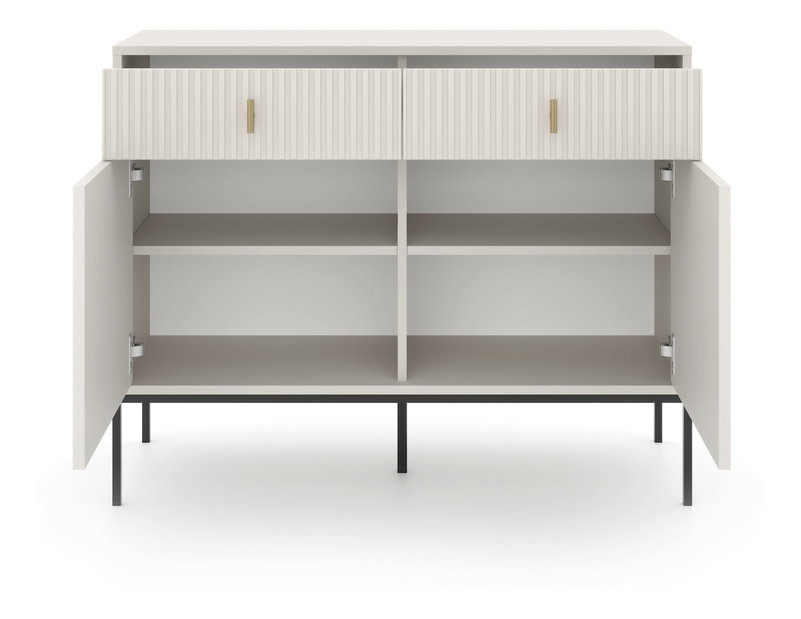 Komoda Magara 2D2S (kašmír + černá)
