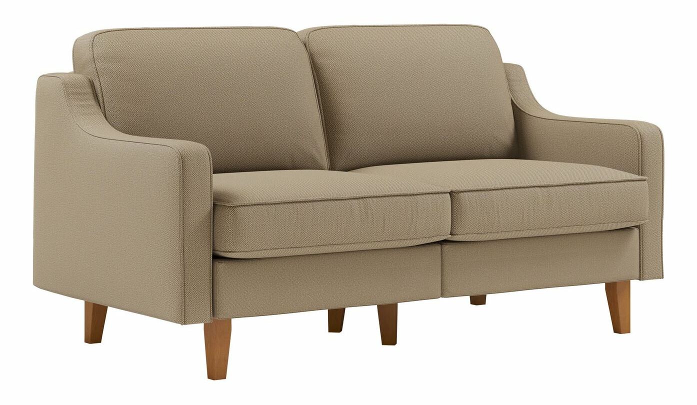 Pohovka dvousedačka Dělají 2 (buk + ořech)