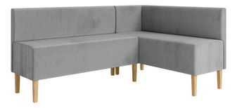 Rohová lavice NEVIAM 130x180 (šedá) (P)