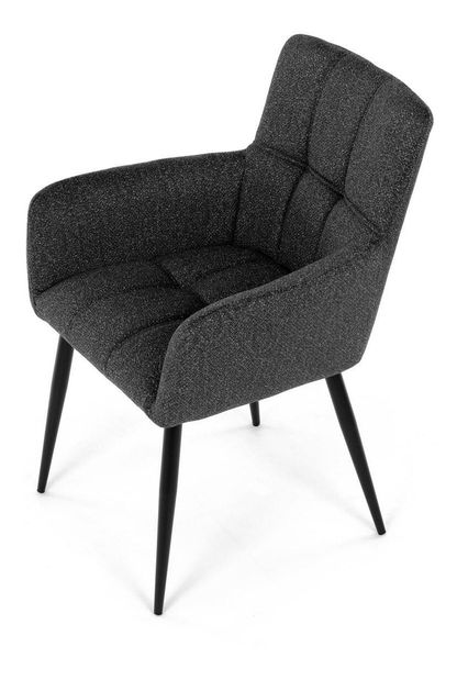 Jídelní židle Dedicada (tmavě šedá)