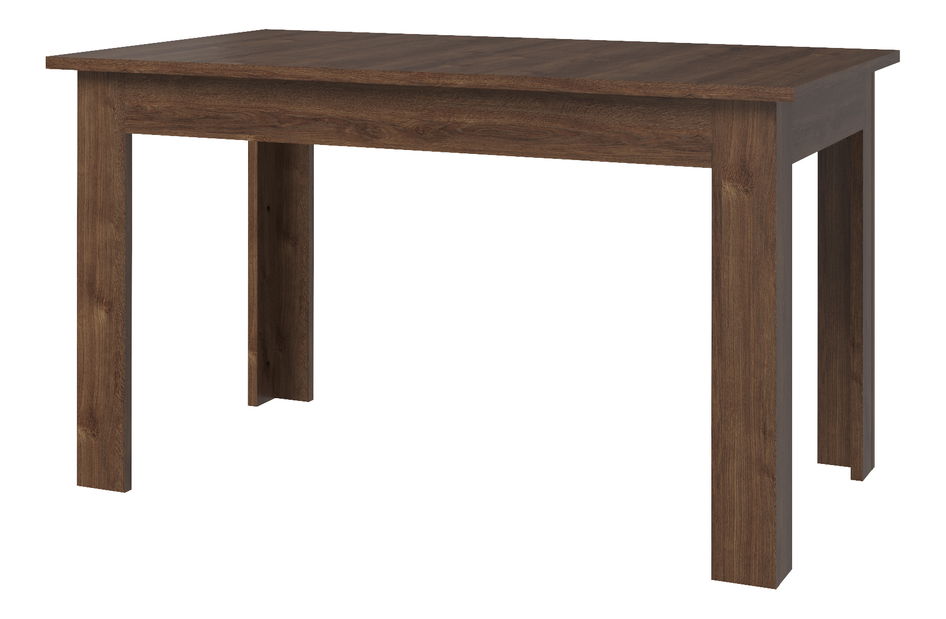 Rozkládací jídelní stůl Britt (dub hnědý) (pro 4 až 6 osob)