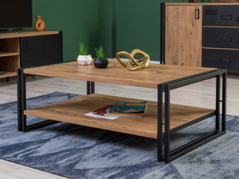 Souprava nábytku do obývacího pokoje Cosmopolitan 23 (atlantická borovice + černá)