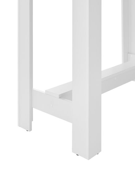 Barový stolek Matioso 2 (dub artisan + bílá)