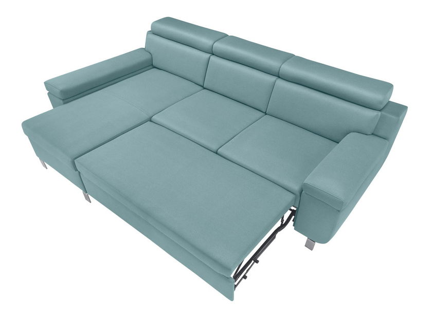 Rohová sedací souprava BRW Remi RECBK.2F (tyrkysová) (L)