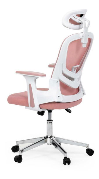 Kancelářské křeslo Kralmen (růžová)