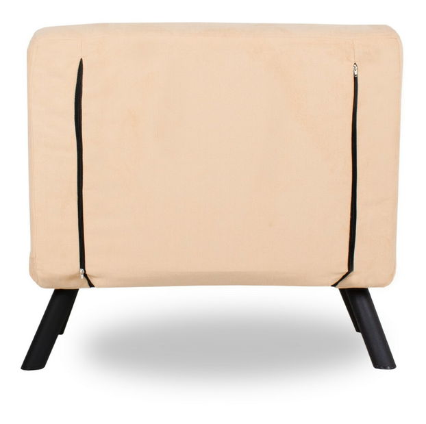 Rozkládací křeslo Sandy (béžová)