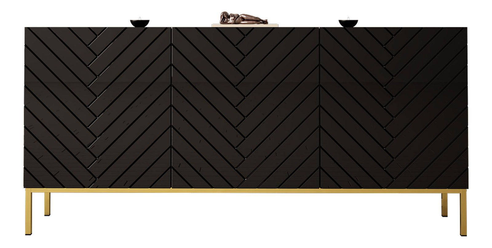 Komoda Gallina (černá)