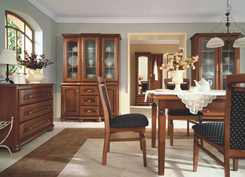 Jídelní stůl BRW BAWARIA DSTO 150 (pro 6 až 8 osob)