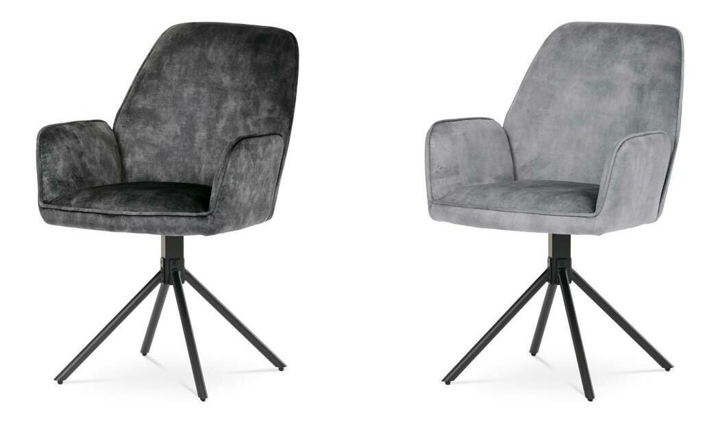 Jídelní židle Heridas (černá)