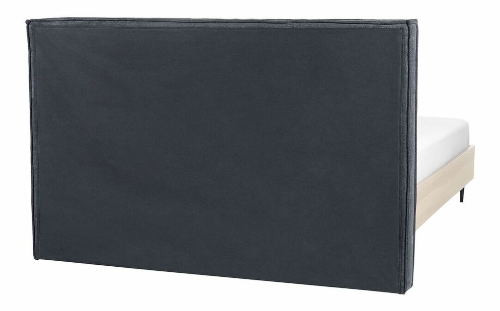 Manželská postel 160 cm Izeza (šedá)