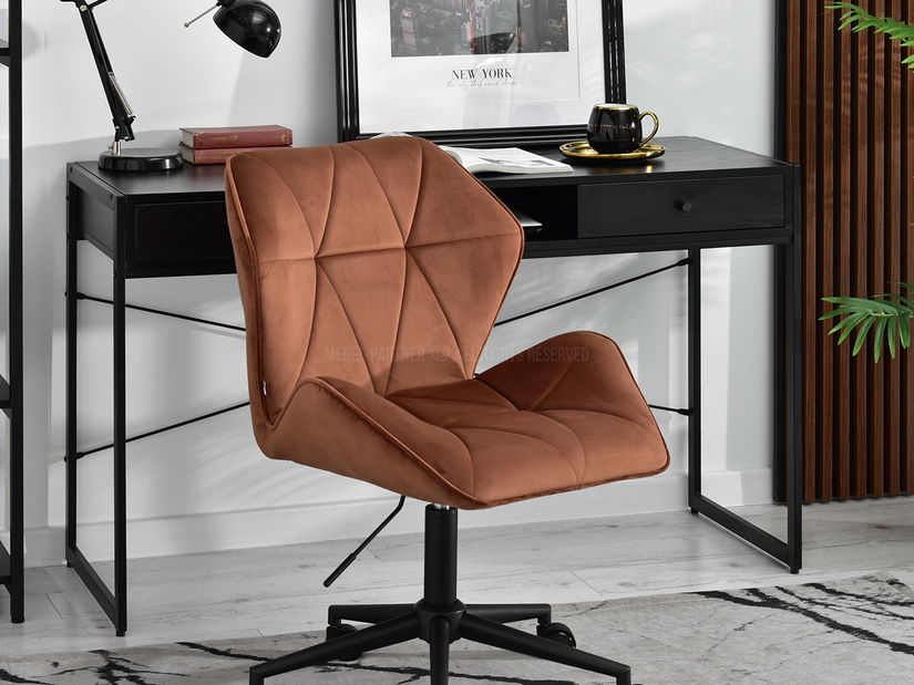 Křeslo Velma M (měděná + černá)