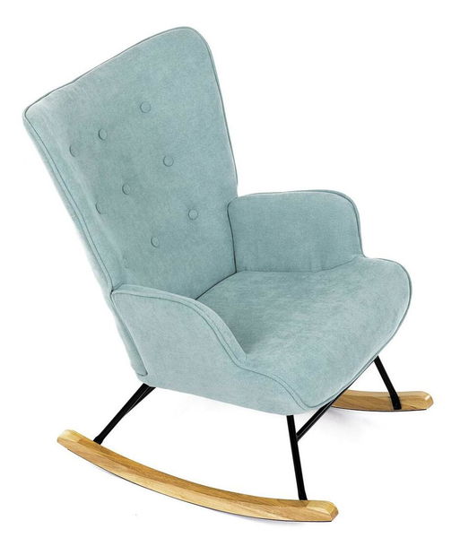 Houpací křeslo Avisaban (světlomodrá)