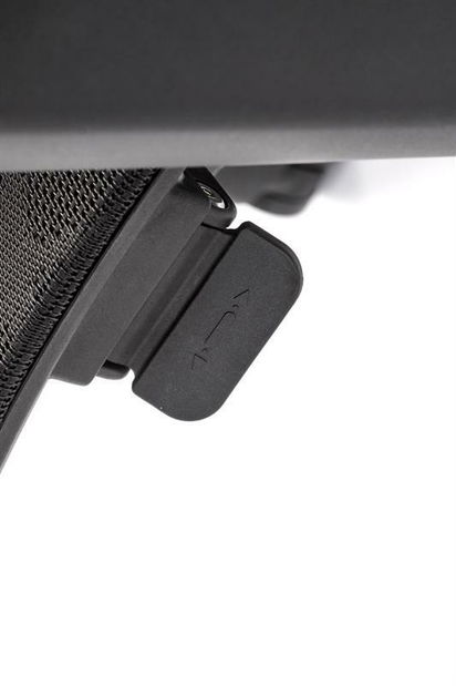 Kancelářské křeslo Fareet (tmavě šedá + černá)