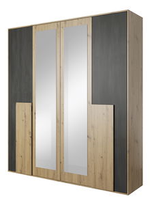Šatní skříň se zrcadlem 2D Barffy 