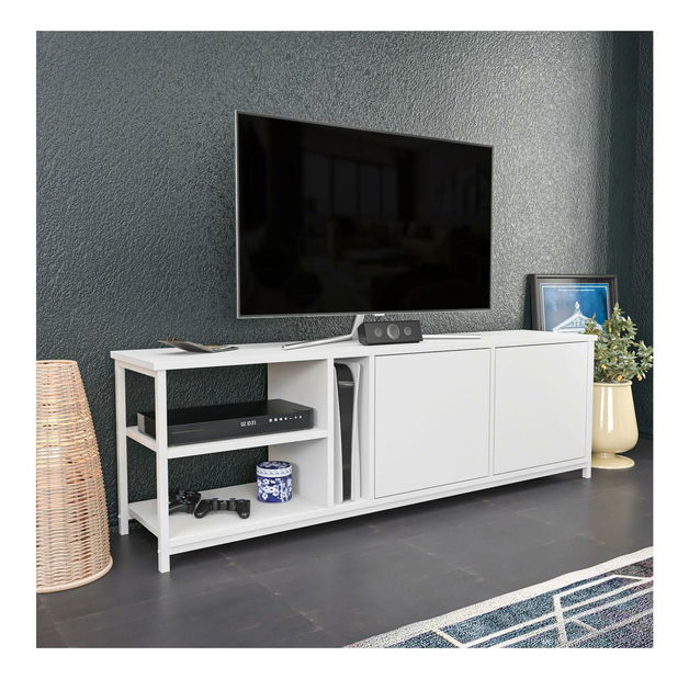 TV stolek Primerossa (bílá)